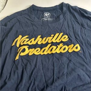 Nashville Predators NHL Hockey T-Shirt By Brand 47 Size XXL Winter Classic 2020